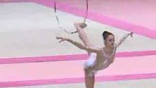 Anna Bessonova gala hoop Aeon Cup 2003 [upl. by Kelleher]