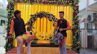 PUNJABI DHOL TASHA VASTRAL AHMEDABAD jayvihatramnashikdhol [upl. by Dolli]