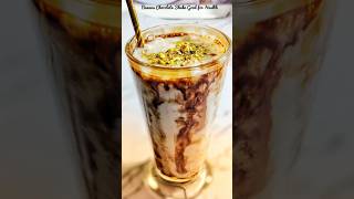 Banana Chocolate Shake Good for Health😋bananashake shorts short shake bananaeasyrecipe [upl. by Ahselrac]