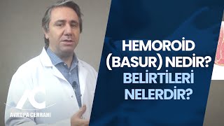 Hemoroid Basur Nedir Belirtileri Nelerdir [upl. by Adnale]