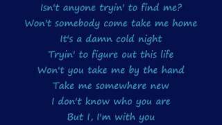 Avril Lavigne Im With You Lyrics [upl. by Eudoca]