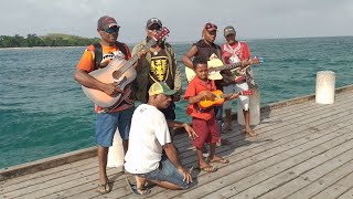 Msima Island Local String Band  Louisiade Archipelago  Pacific Islands Style  Milne Bay Province [upl. by Euqinot]