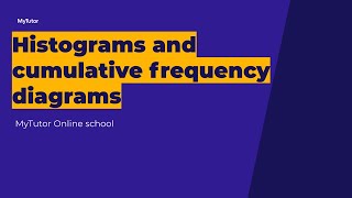 Histograms and cumulative frequency diagrams  live group tutorial  GCSE Maths [upl. by Catlee]