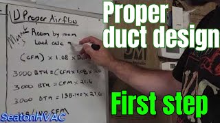 Duct design training Part 1 [upl. by Tarabar]