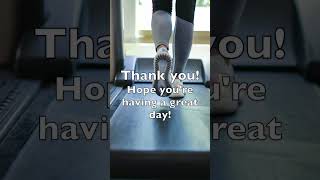 Man on Treadmill Ambient Sound Short ambient workout treadmill running tiring [upl. by Malvia]