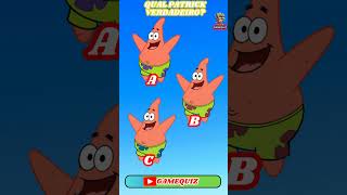 👀 QUIZ DESAFIO VISUAL BOB ESPONJA 🌊🧽 gamequiz quiz bobesponja shorts shortsvideo [upl. by Pasco856]