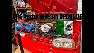 VR6 TURBO GETS AN UPGRADE [upl. by Einittirb]