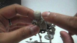 2011 Kaiyodo SciFi Revoltech  Skeleton Army Version 2 Toy Review [upl. by Ennasus]