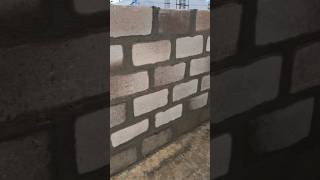 Blockwork on the over site building construction shorts [upl. by Jakob]