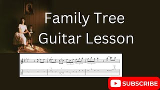 Family Tree  Ethel Cain  Guitar walkthrough with tabs [upl. by Adyl161]