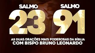 SALMO 91 E SALMO 23 AS DUAS ORAÇÕES MAIS PODEROSAS DA BÍBLIA BispoBrunoLeonardo [upl. by Eanehs368]