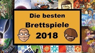 Die besten Brettspiele 2018  Unsere Top 3 nach Kategorie [upl. by Feinstein]