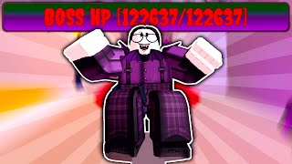 DEFEATING THE NEW HACKULA BOSS IN ROBLOX ARSENAL UPDATE [upl. by Croom]