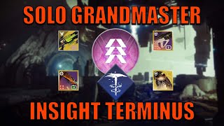 Solo Insight Terminus Grandmaster Nightfall  Prismatic Hunter Platinum 1421 Destiny 2 [upl. by Penrod452]