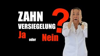 FISSURENVERSIEGELUNG beschütze dein KIND Expertenmeinung [upl. by Ylecara]