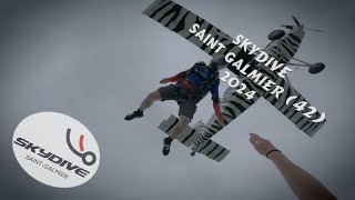 Skydive Saint Galmier 2024 [upl. by Aicetal772]