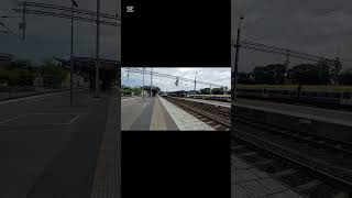 Tågab nach Kristinehamn RP Br 187 Vorbeifahrt an Falköping C zug shorts cupcut [upl. by Melc]