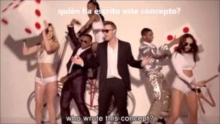 Robin Thicke Blurred Lines  Bart Baker PARODY  Subtitulado en español [upl. by Ardnayek]