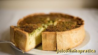 Quiche tamanho família  legumes e outros sabores [upl. by Haerb]