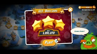 Angry Birds 2  Rescuer  Level 613  Boss Level  Hitting Fun  Angry Bird 2 Show [upl. by Vikky552]