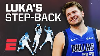 Luka Dončićs stepback jumper is deadly from anywhere on the court  Signature Shots [upl. by Buehler]