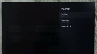 Mi TV Stick  How to Find Version of PatchWall OS [upl. by Auhsej]