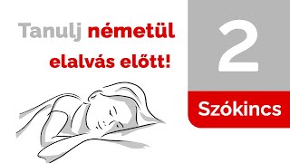 GYAKORI német szavak és kifejezések 2 👈 Német szókincs 2  Némettanulás [upl. by Dera495]