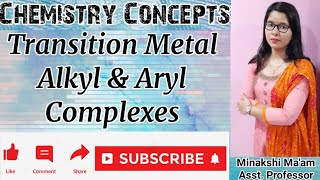 Transition Metal Alkyl and Aryl Complexes stability preparation structure and bonding [upl. by Florian]