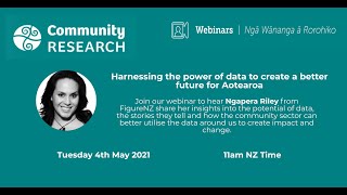 Harnessing the power of data to create a better future for Aotearoa [upl. by Ahsaek]