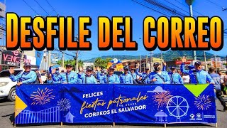 LO MEJOR del DESFILE de CORREO en SAN SALVADOR [upl. by Ereveniug]