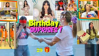 Surprizoj shoqen me 29 dhurata per 29 vjetorin e saj  Evas Birthday vlog  ADISA GJO [upl. by Aieki484]