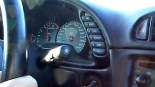 Corvette c5 top speed 180mph 290kmh autobahn A31 [upl. by Arikaahs]