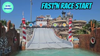 Fastn Race Start On ride POV  Acquafollie Caorle [upl. by Peednus]