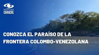 Paseo por el río Arauca paraíso de delfines en la frontera colombovenezolana [upl. by Aronas]