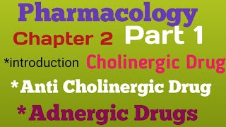 Pharmacologychapter 2Drug acting peripheral Nervous systempart1 d Pharma 2nd year Hindi Notes [upl. by Cilla554]