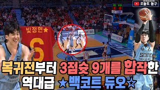 소노vs스크 quot 17득점 14리바 8어시 크블판 요키치의 등장quot 워니는 누가 막냐는 질문에 답을 보여준 강백호 그리고 5득점의 위기의 중앙대 듀오ㅣ고양소노 vs 서울SK [upl. by Fleischer]