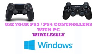 Wirelessly Use Dualshock 3 Controller with Windows [upl. by Pardo930]