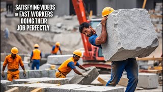 Satisfying Videos Of Fast Workers Doing Their Job Perfectly [upl. by Piers]