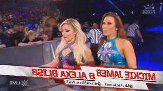 Alexa Bliss amp Mickie James Entrance  Raw January 28 2019 [upl. by Tips]