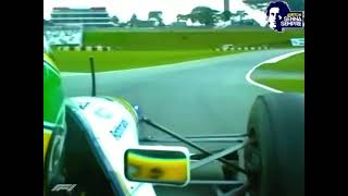 On board Senna 1994 Brazilian GP qualification [upl. by Anaejer]