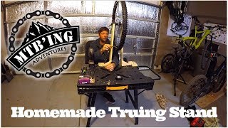 Truing stand  How to Build for Cheap [upl. by Aicilev]