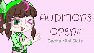 CLOSED VOICE ACTORS AND CREW NEEDED  Gacha Mini Skits  Gacha VA Series [upl. by Oilerua]