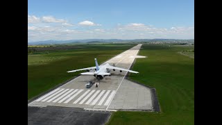 Landing at Poprad–Tatry Airport IATA TAT ICAO LZTT [upl. by Magdalena]