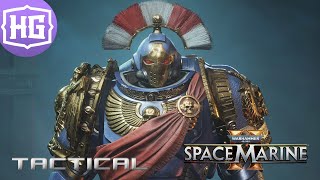 Warhammer 40000 Space Marine 2  Tactical Class Gameplay [upl. by Nafri]