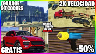 NUEVA ACTUALIZACION TRIPLE DINERO DOBLE VELOCIDAD en DESHUESE COCHAZO GRATIS amp MÁS GTA Online [upl. by Noterb]