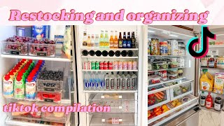 Satisfying CleaningOrganizingRestocking TikToks compilation ✨️ Asmr [upl. by Anihpled]