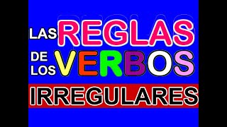 COMO APRENDERSE LOS VERBOS IRREGULARES EN INGLÉS [upl. by Ybreh]