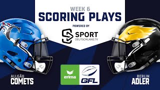 Allgäu Comets  Berlin Adler  Highlights  ERIMA GFL 6 Spieltag  SDTV Football [upl. by Athalee]