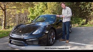 Review 2016 Porsche Cayman GT4 [upl. by Yleik]