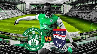 Hibernian Vs Ross County Matchday Vlog [upl. by Leerzej]